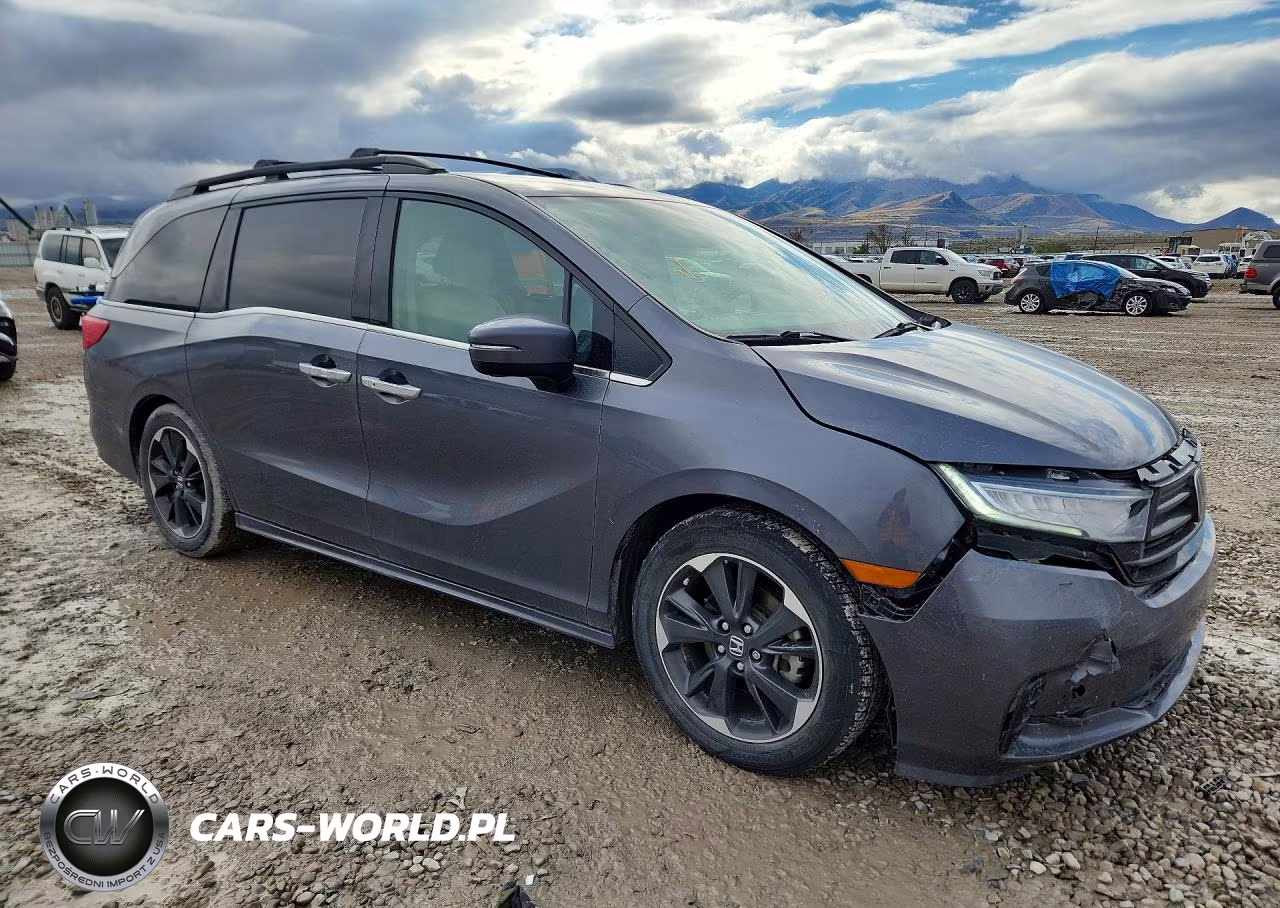 2022 Honda Odyssey Elite VIN:5FNRL6H91NB004605 - 4