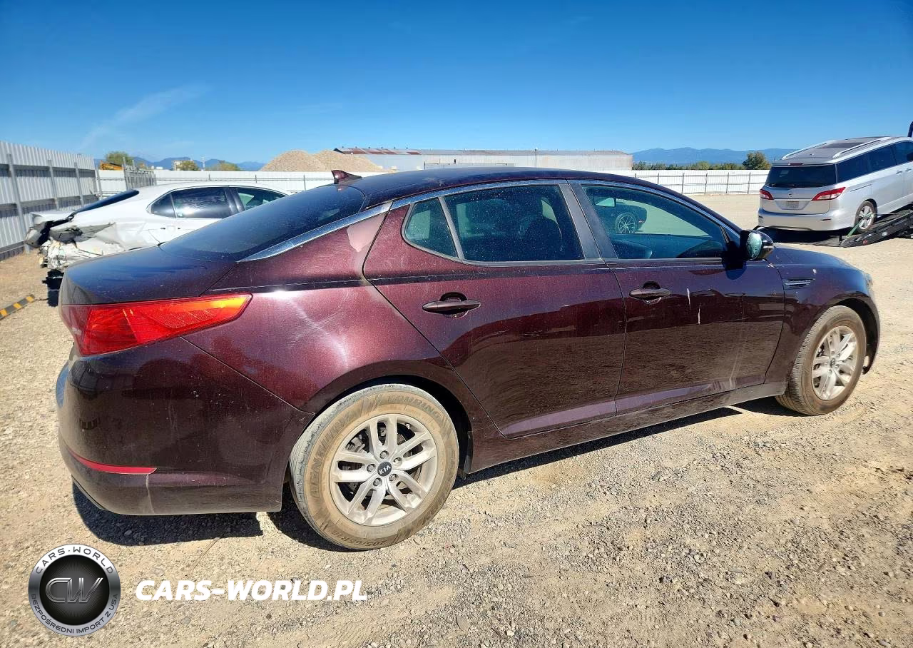 2011 Kia Optima Lx VIN:KNAGM4A73B5057012 - 3