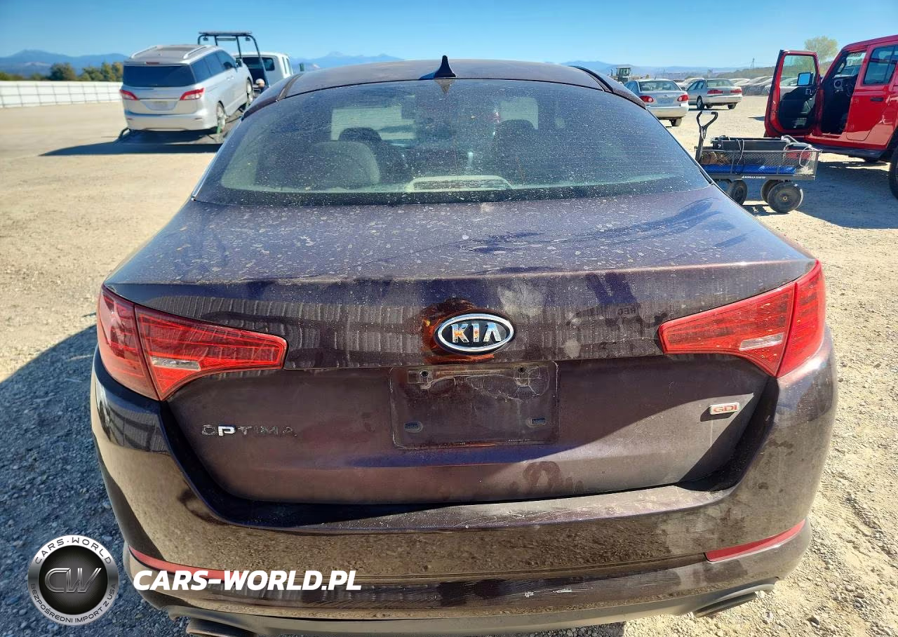 2011 Kia Optima Lx VIN:KNAGM4A73B5057012 - 6