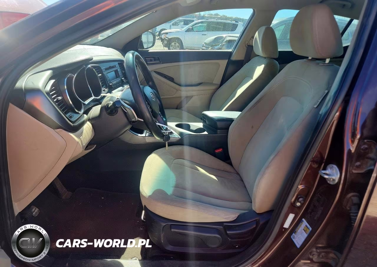 2011 Kia Optima Lx VIN:KNAGM4A73B5057012 - 7