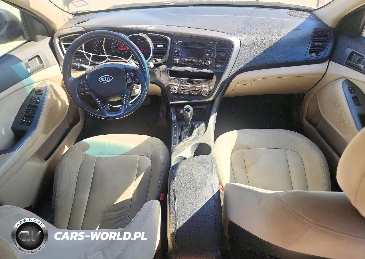 2011 Kia Optima Lx VIN:KNAGM4A73B5057012 - 8