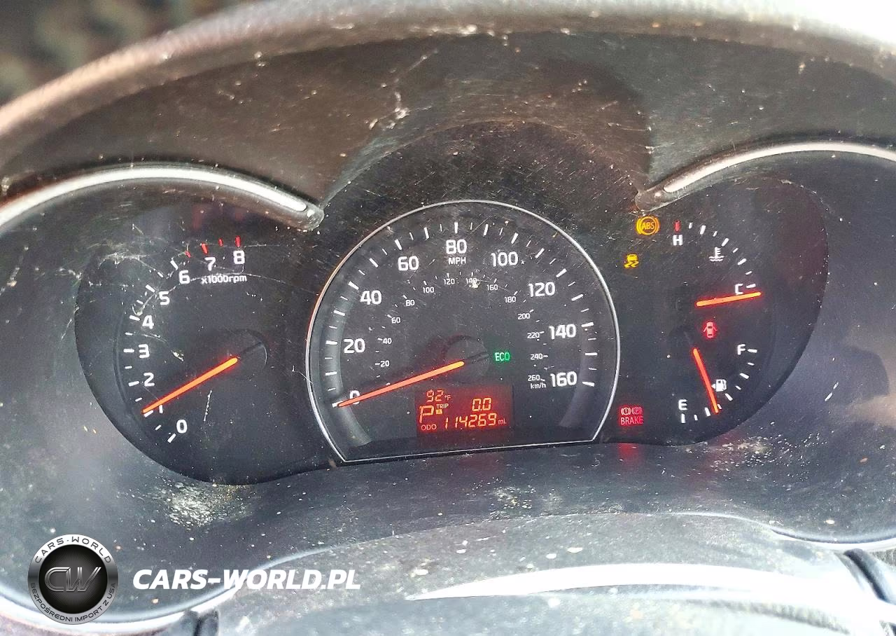 2014 Kia Sorento Lx VIN:5XYKT3A62EG528449 - 9