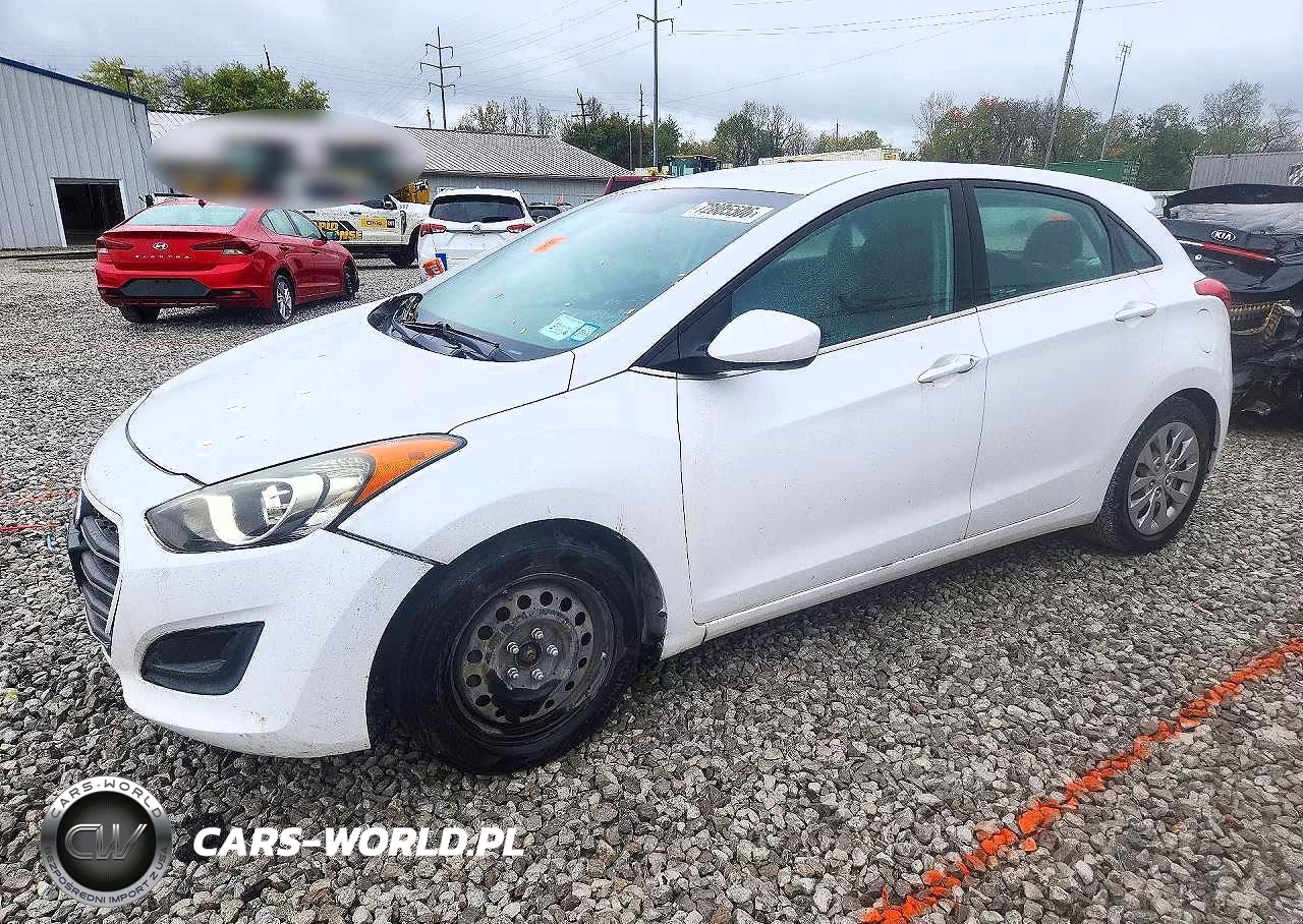 2017 Hyundai Elantra Gt Base VIN:KMHD35LH9HU370144 - 1