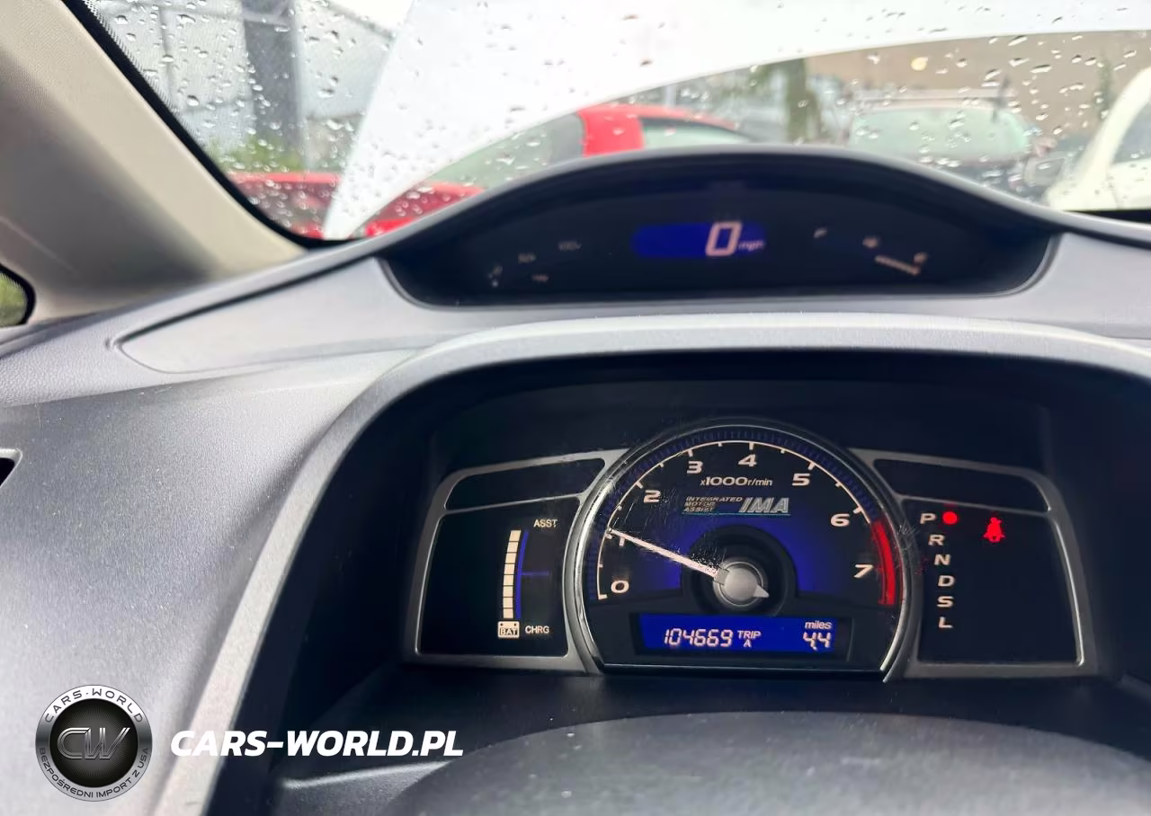 2007 Honda Civic Hybrid VIN:JHMFA36207S004502 - 8