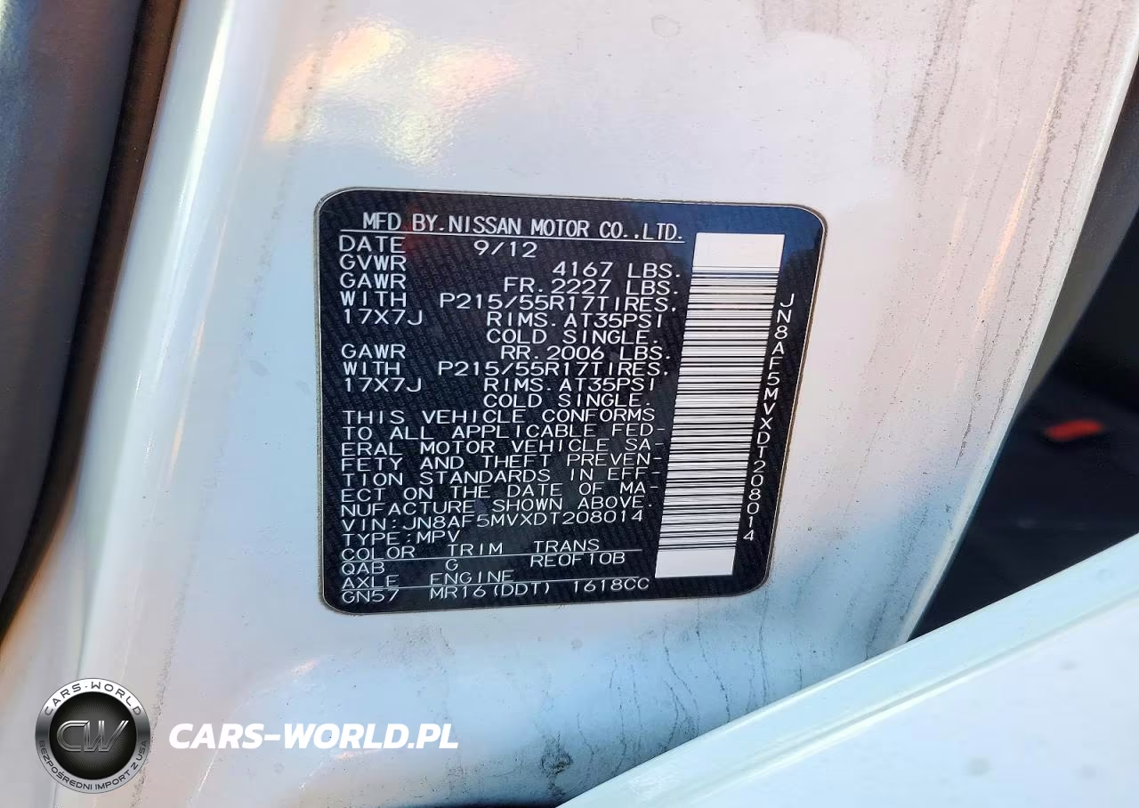 2013 Nissan Juke S VIN:JN8AF5MVXDT208014 - 12