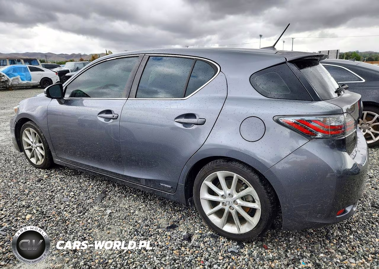 2013 Lexus Ct 200 VIN:JTHKD5BH3D2151839 - 2