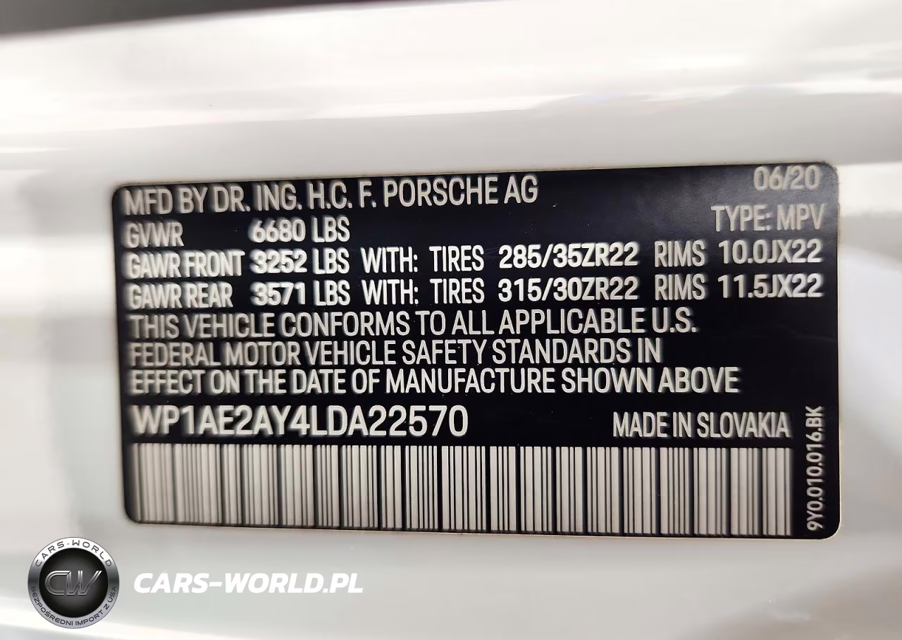2020 Porsche Cayenne E-Hybrid VIN:WP1AE2AY4LDA22570 - 13