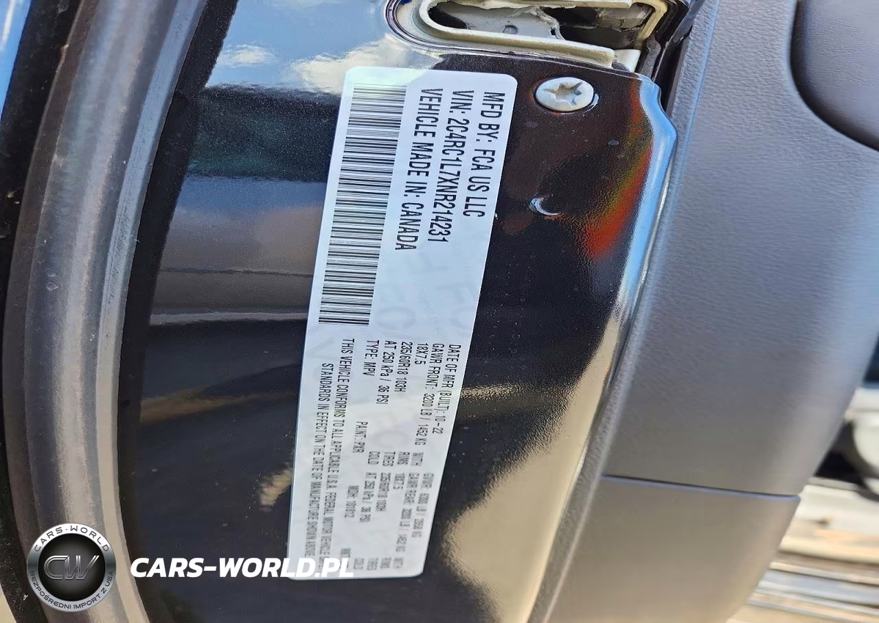 2022 Chrysler Pacifica Hybrid Touring L VIN:2C4RC1L7XNR214231 - 13
