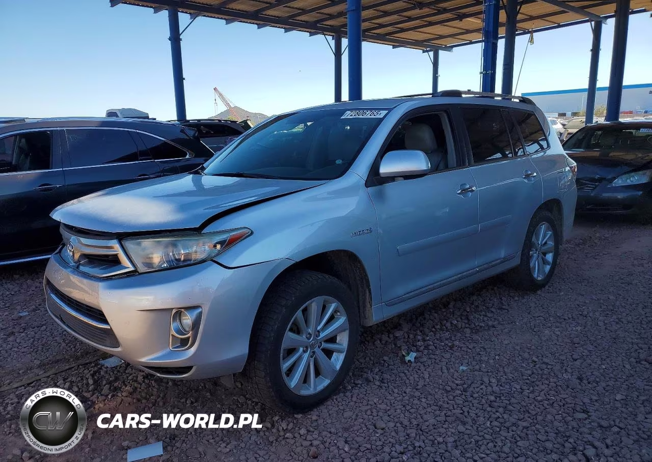 2012 Toyota Highlander Hybrid Limited – zdjęcie 1 z 12