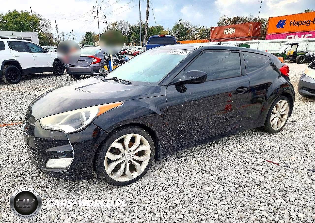 2013 Hyundai Veloster Base VIN:KMHTC6AD7DU175400 - 1