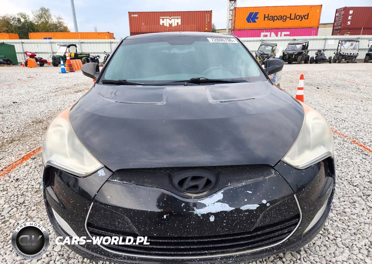 2013 Hyundai Veloster Base VIN:KMHTC6AD7DU175400 - 5