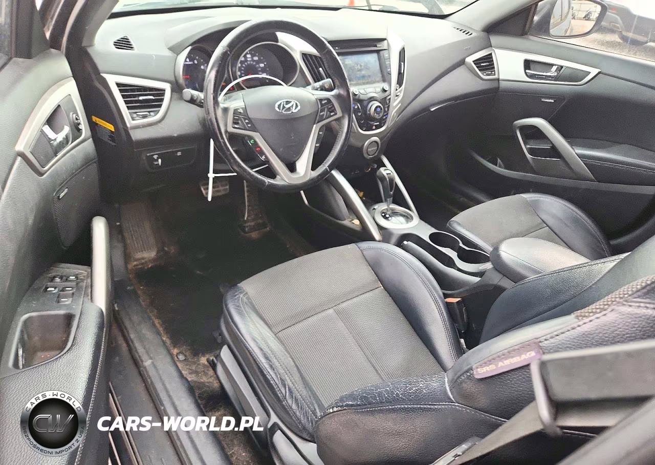 2013 Hyundai Veloster Base VIN:KMHTC6AD7DU175400 - 8