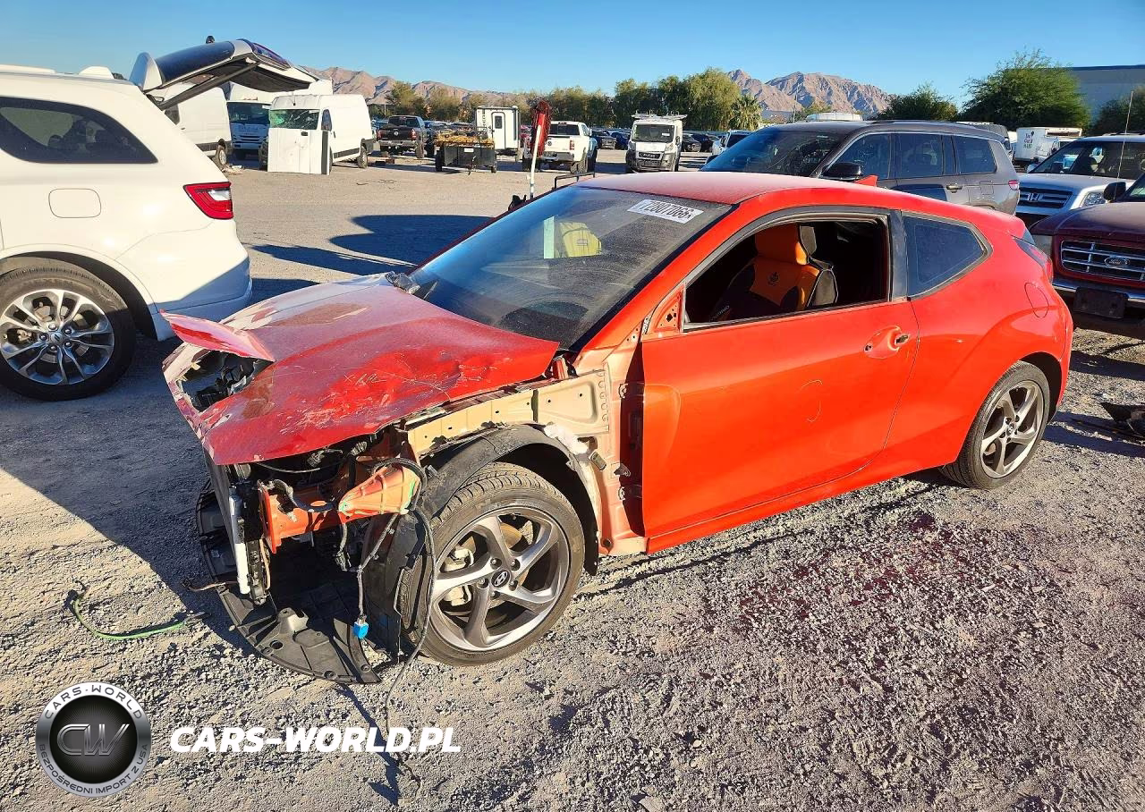 2020 Hyundai Veloster 2.0L VIN:KMHTG6AF3LU027524 - 1