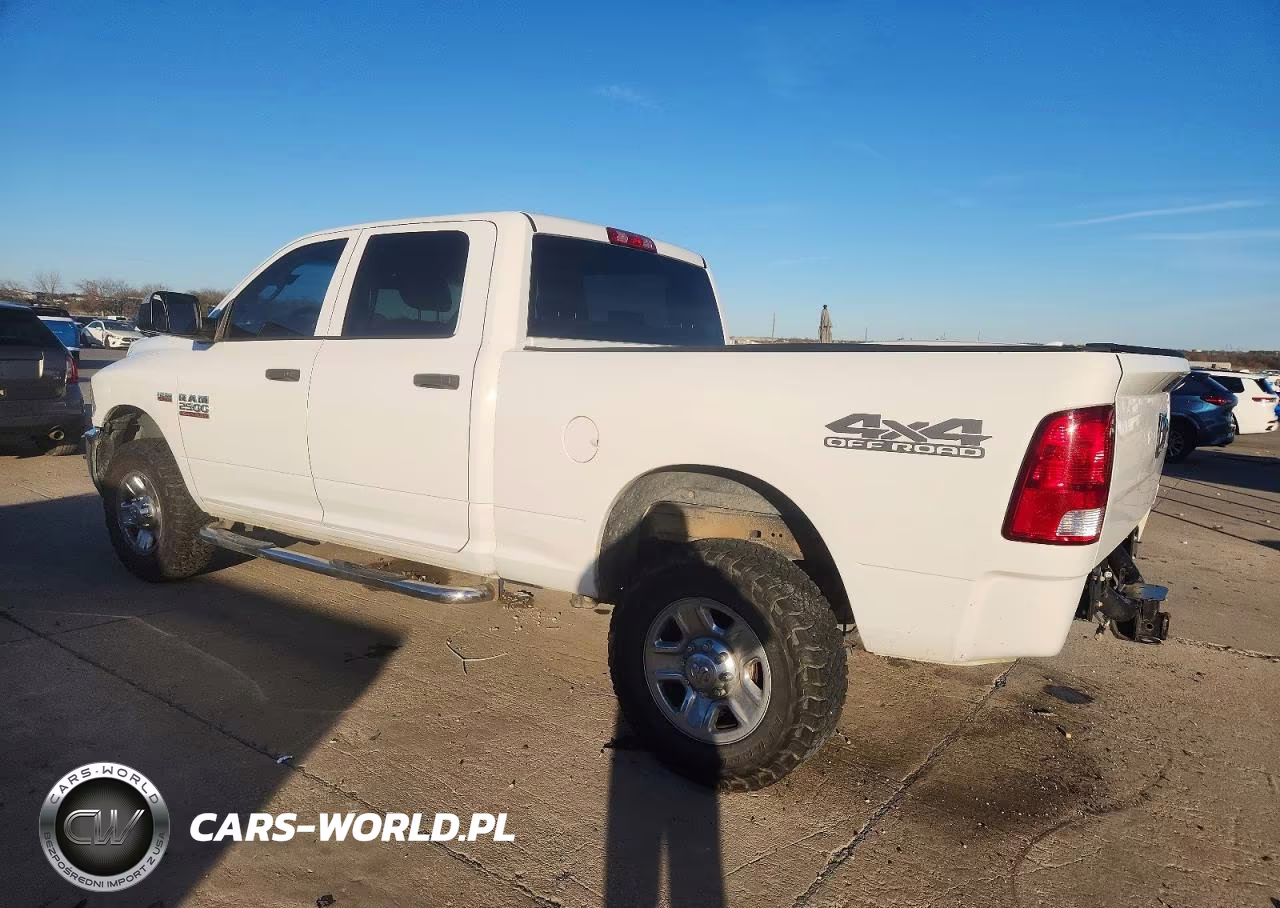 2018 Ram 2500 St VIN:3C6UR5CJXJG155961 - 2