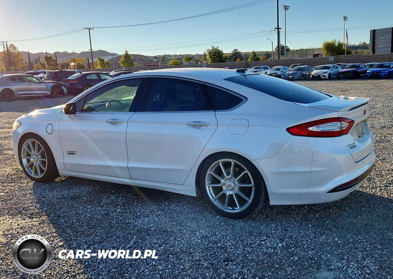 2016 Ford Fusion Titanium Phev VIN:3FA6P0SU2GR193614 - 2