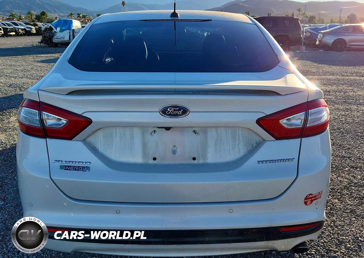 2016 Ford Fusion Titanium Phev VIN:3FA6P0SU2GR193614 - 6
