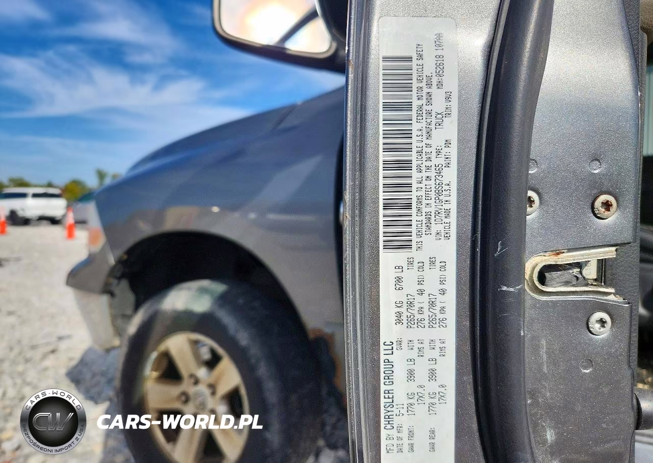 2011 Dodge Ram 1500 VIN:1D7RV1GP0BS673465 - 12