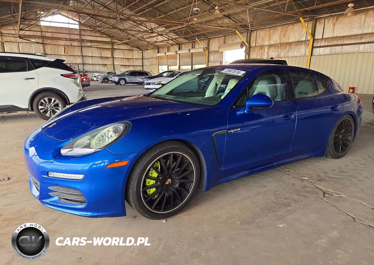 2015 Porsche Panamera Se Hybrid VIN:WP0AD2A78FL040429 - 1