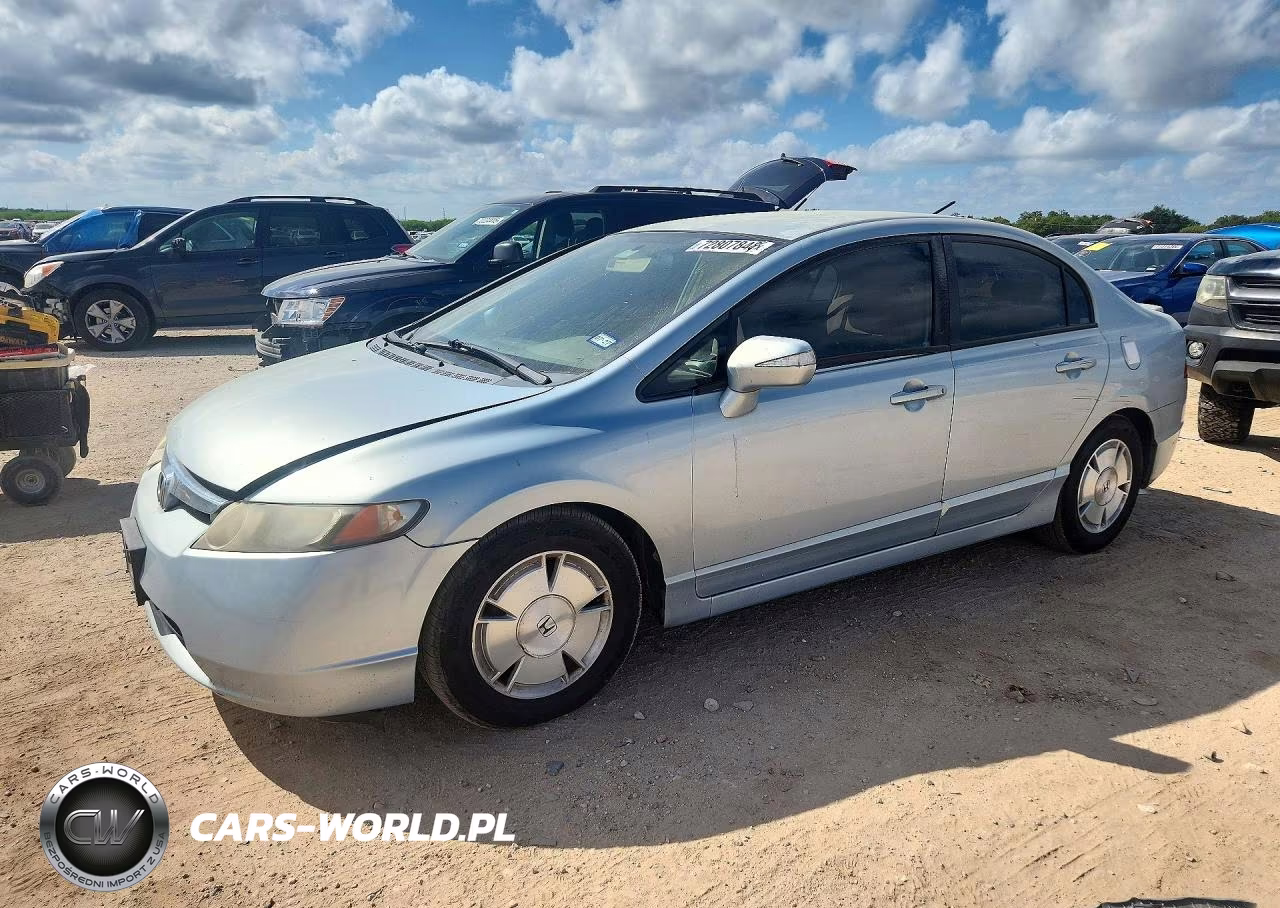 2006 Honda Civic Hybrid VIN:JHMFA36256S012531 - 1