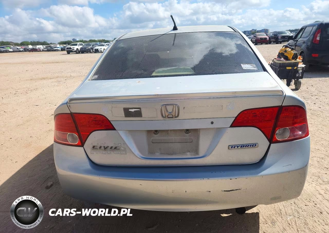 2006 Honda Civic Hybrid VIN:JHMFA36256S012531 - 6