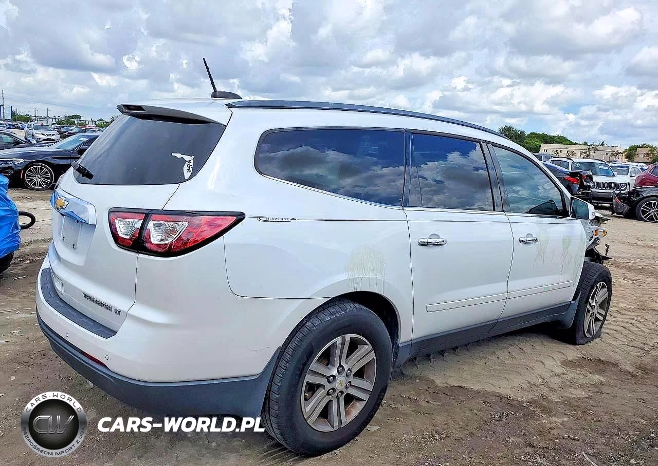 2016 Chevrolet Traverse Lt VIN:1GNKRHKD8GJ276211 - 3
