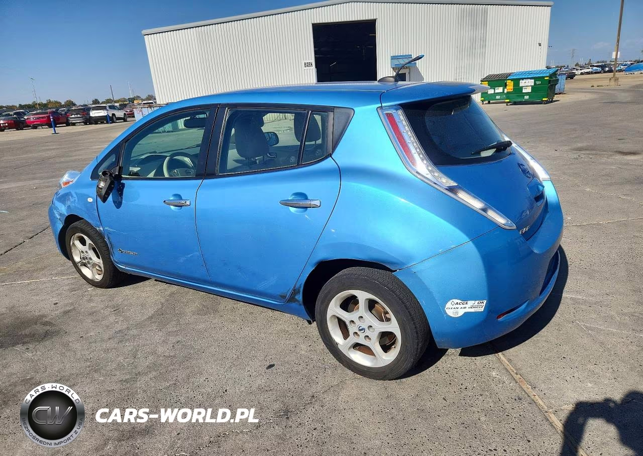 2011 Nissan Leaf Sv VIN:JN1AZ0CP2BT009306 - 2