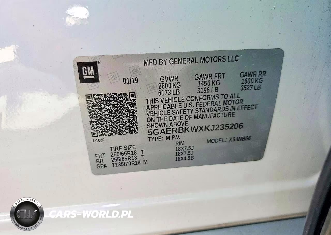 2019 Buick Enclave Essence VIN:5GAERBKWXKJ235206 - 13
