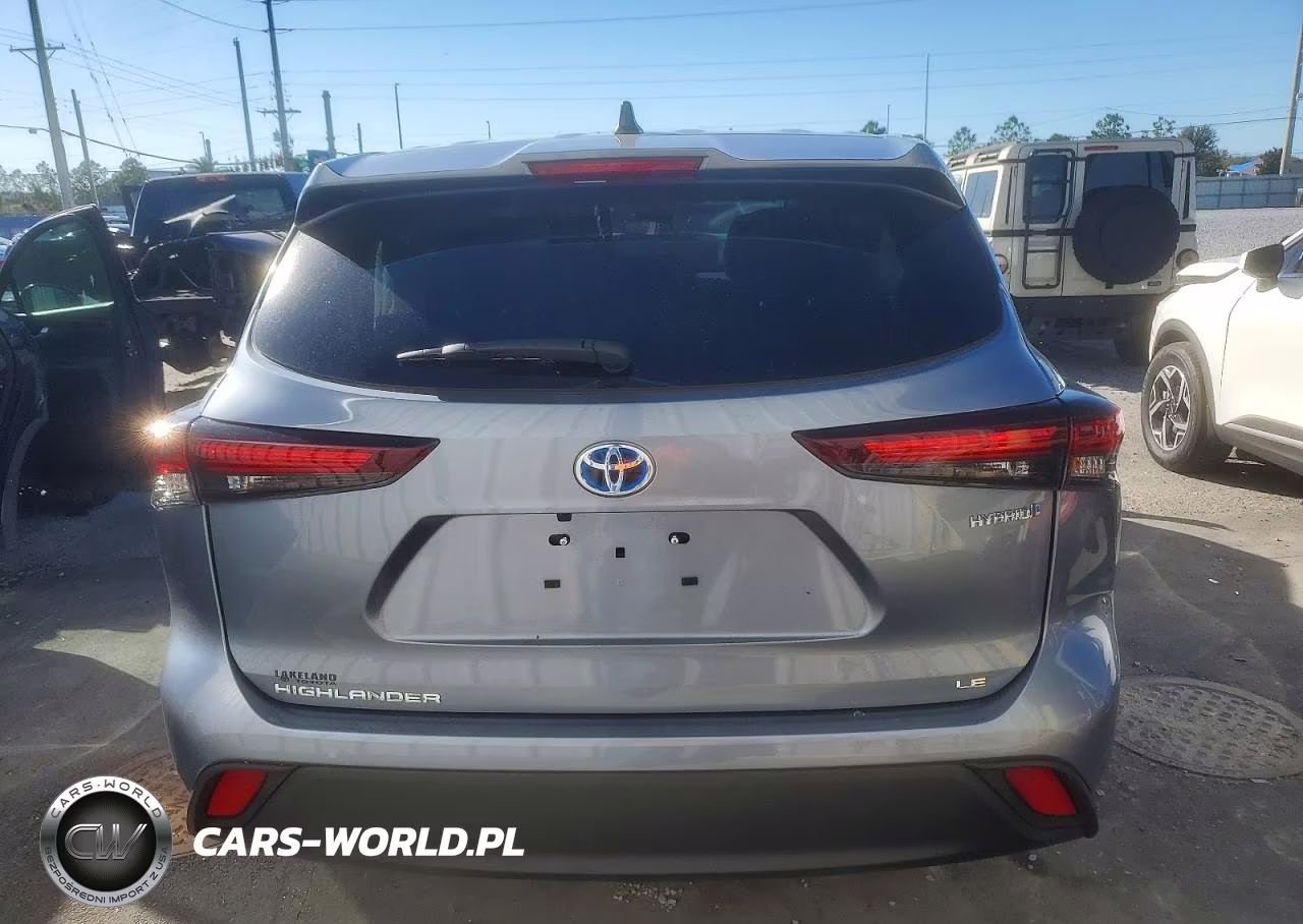 2024 Toyota Highlander Hybrid Le VIN:5TDZARAH0RS535143 - 6