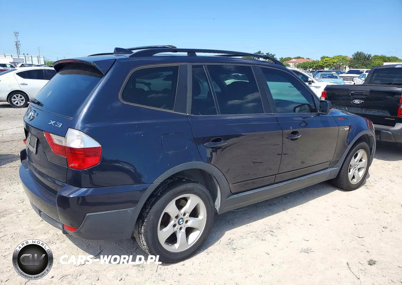 2008 BMW X3 3.0Si VIN:WBXPC93438WJ02400 - 3