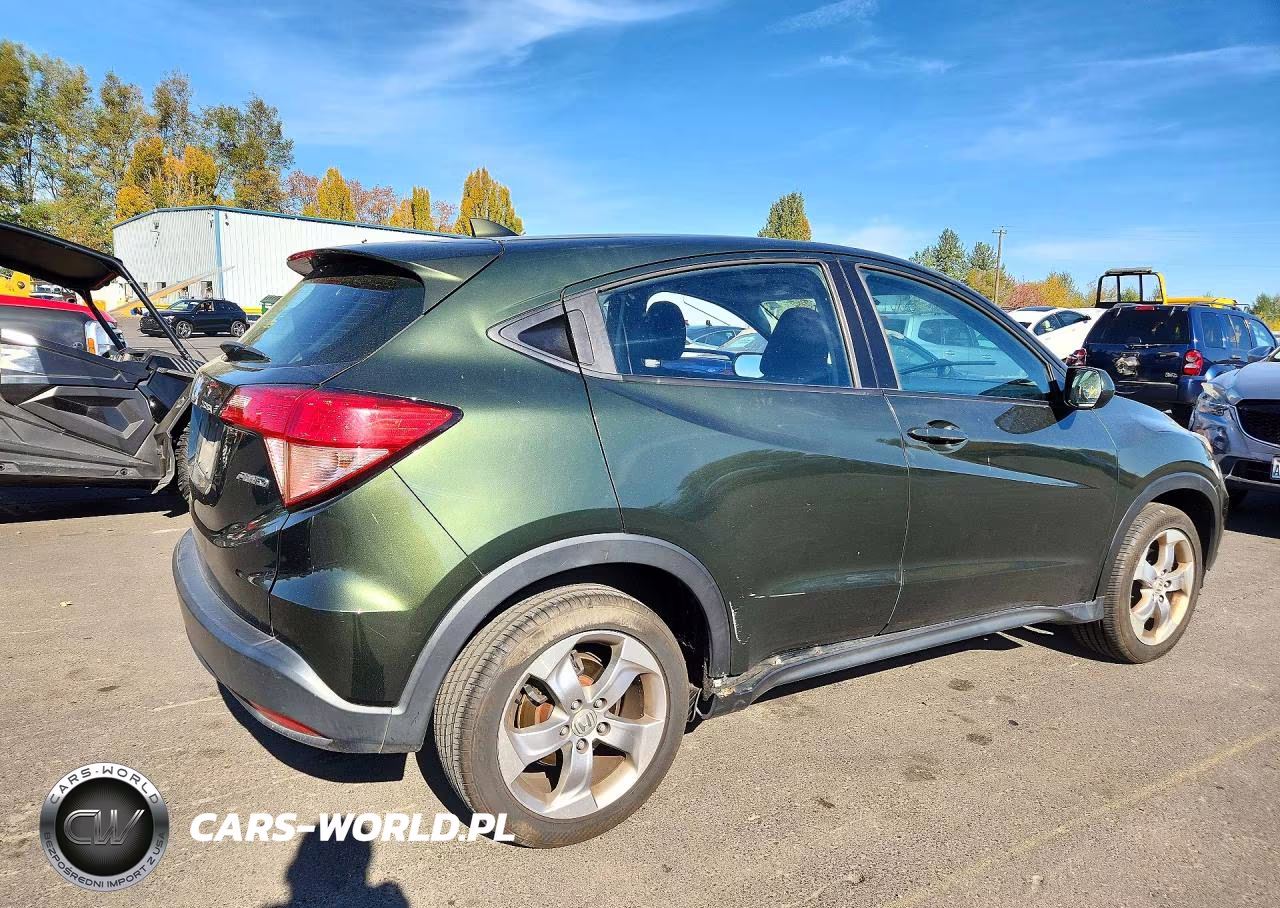 2016 Honda Hr-V Lx VIN:3CZRU6H31GM756614 - 3
