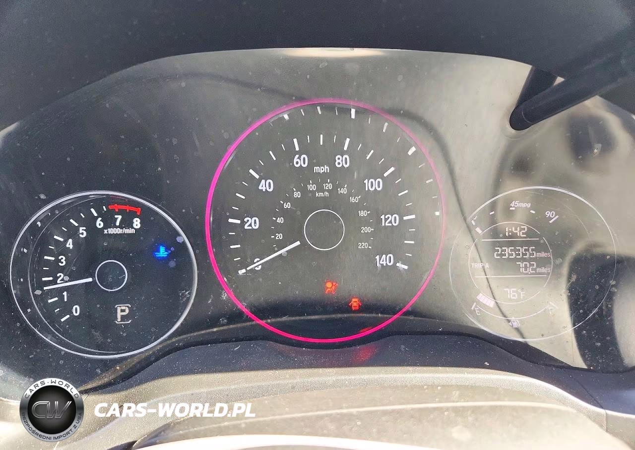 2016 Honda Hr-V Lx VIN:3CZRU6H31GM756614 - 9