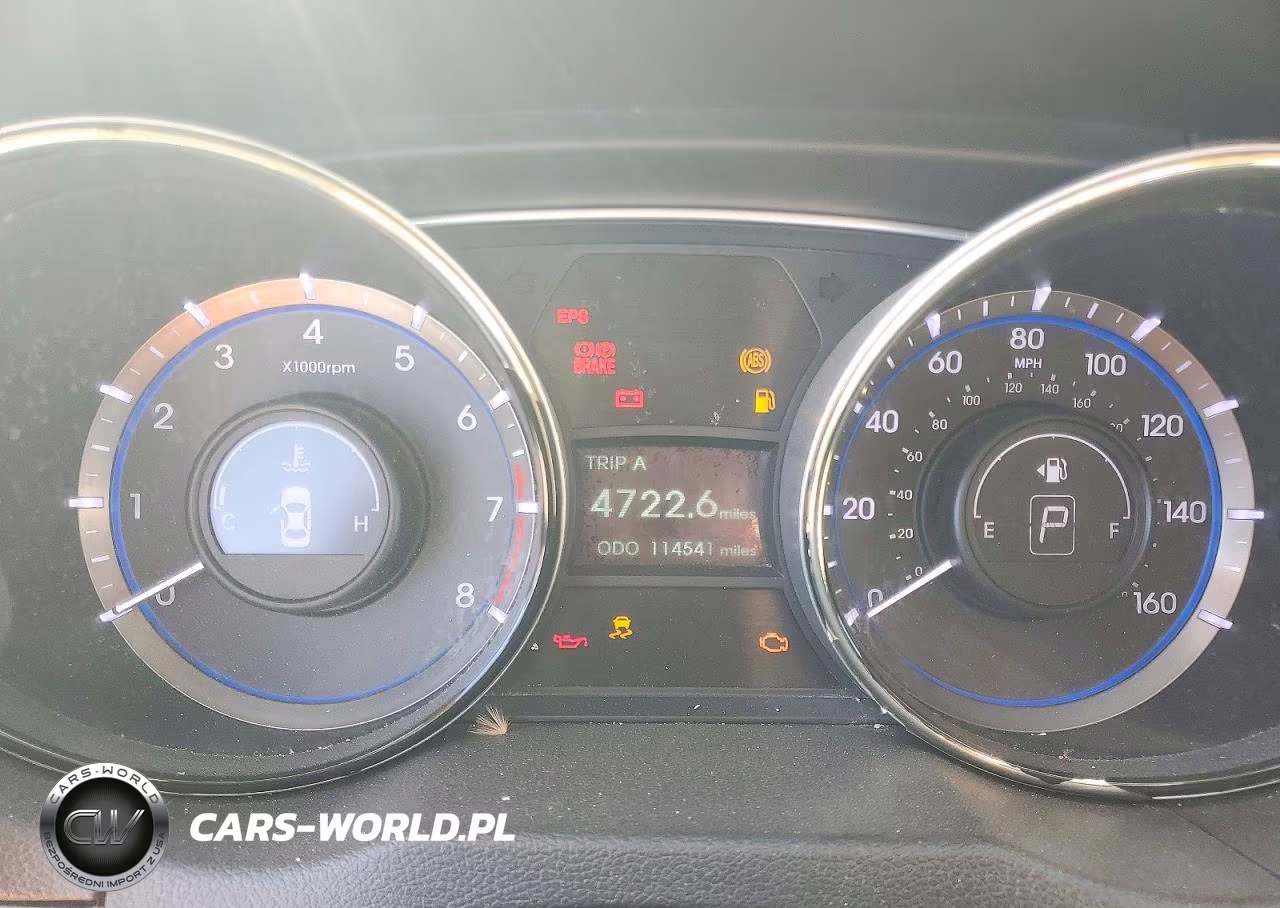 2013 Hyundai Sonata Gls VIN:5NPEB4AC9DH734712 - 9