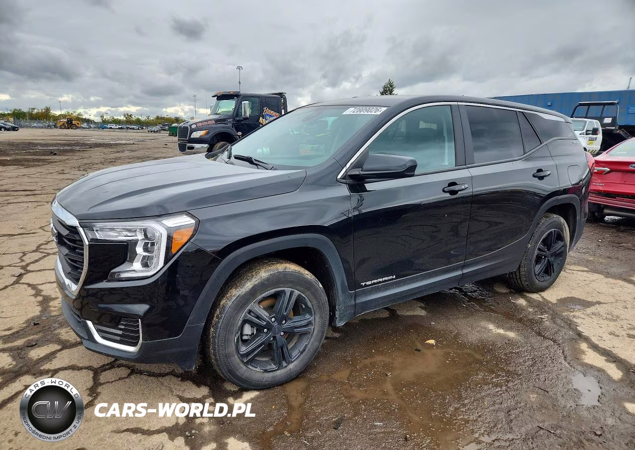 2022 GMC Terrain Sle VIN:3GKALTEVXNL253049 - 1
