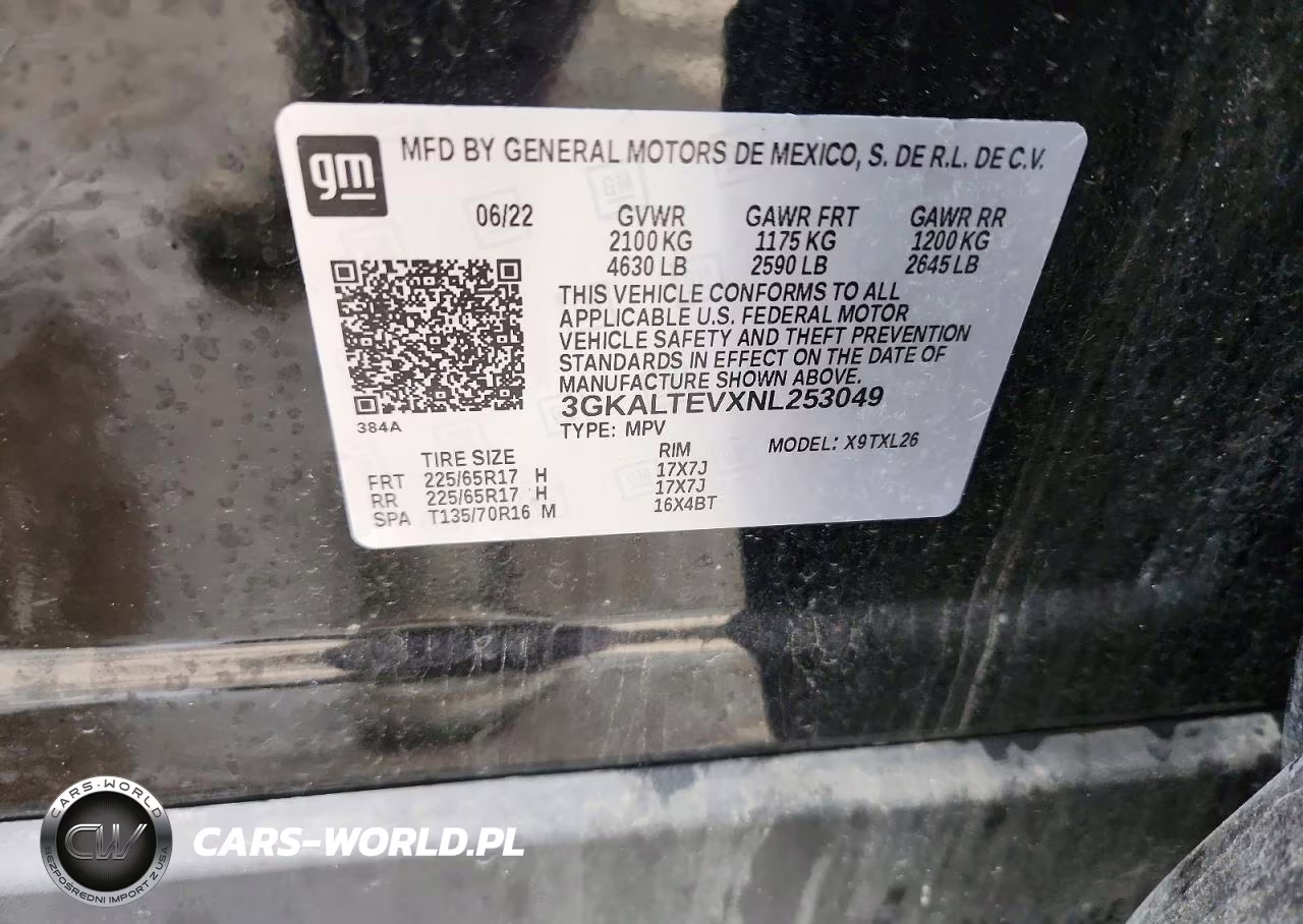 2022 GMC Terrain Sle VIN:3GKALTEVXNL253049 - 12