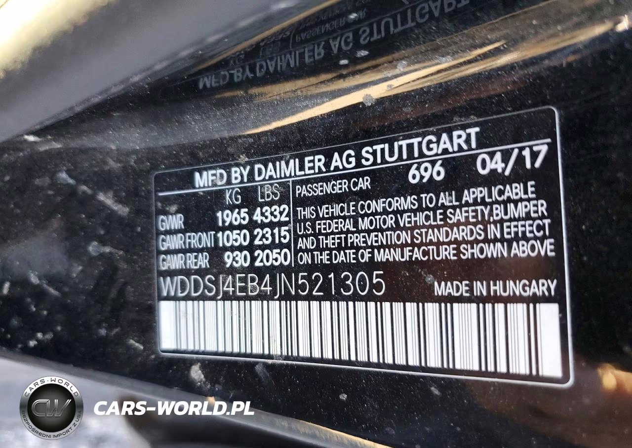 2018 Mercedes-Benz Cla 250 VIN:WDDSJ4EB4JN521305 - 12