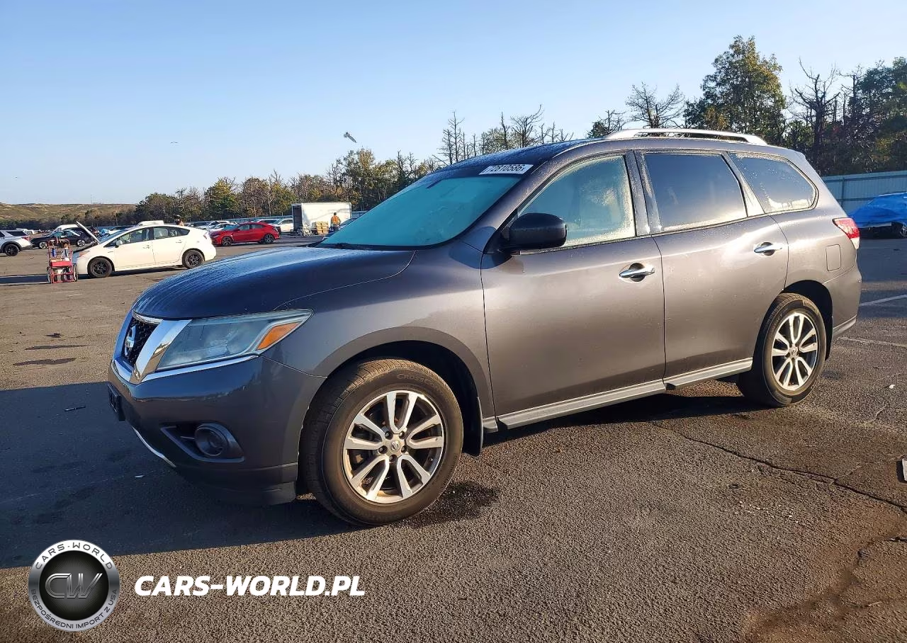 2014 Nissan Pathfinder Sv VIN:5N1AR2MM5EC652827 - 1