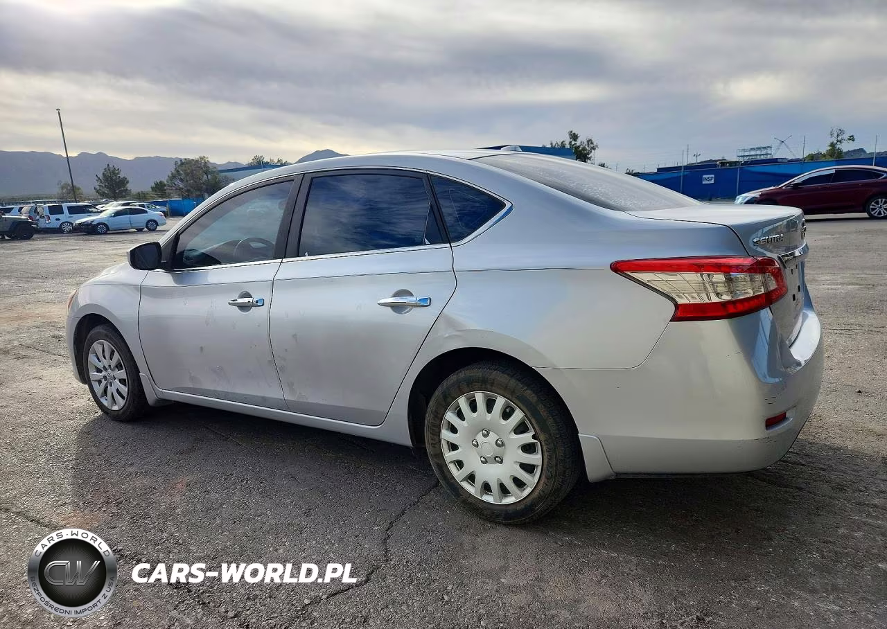 2015 Nissan Sentra Sv VIN:3N1AB7AP8FL692977 - 2