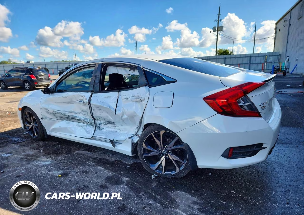 2019 Honda Civic Sport VIN:19XFC2F89KE007999 - 2