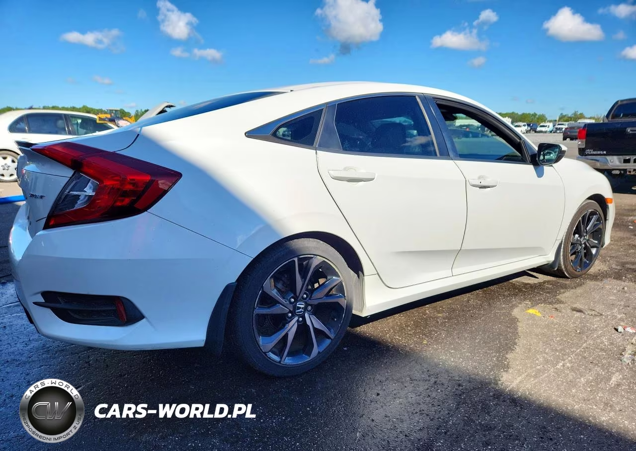 2019 Honda Civic Sport VIN:19XFC2F89KE007999 - 3