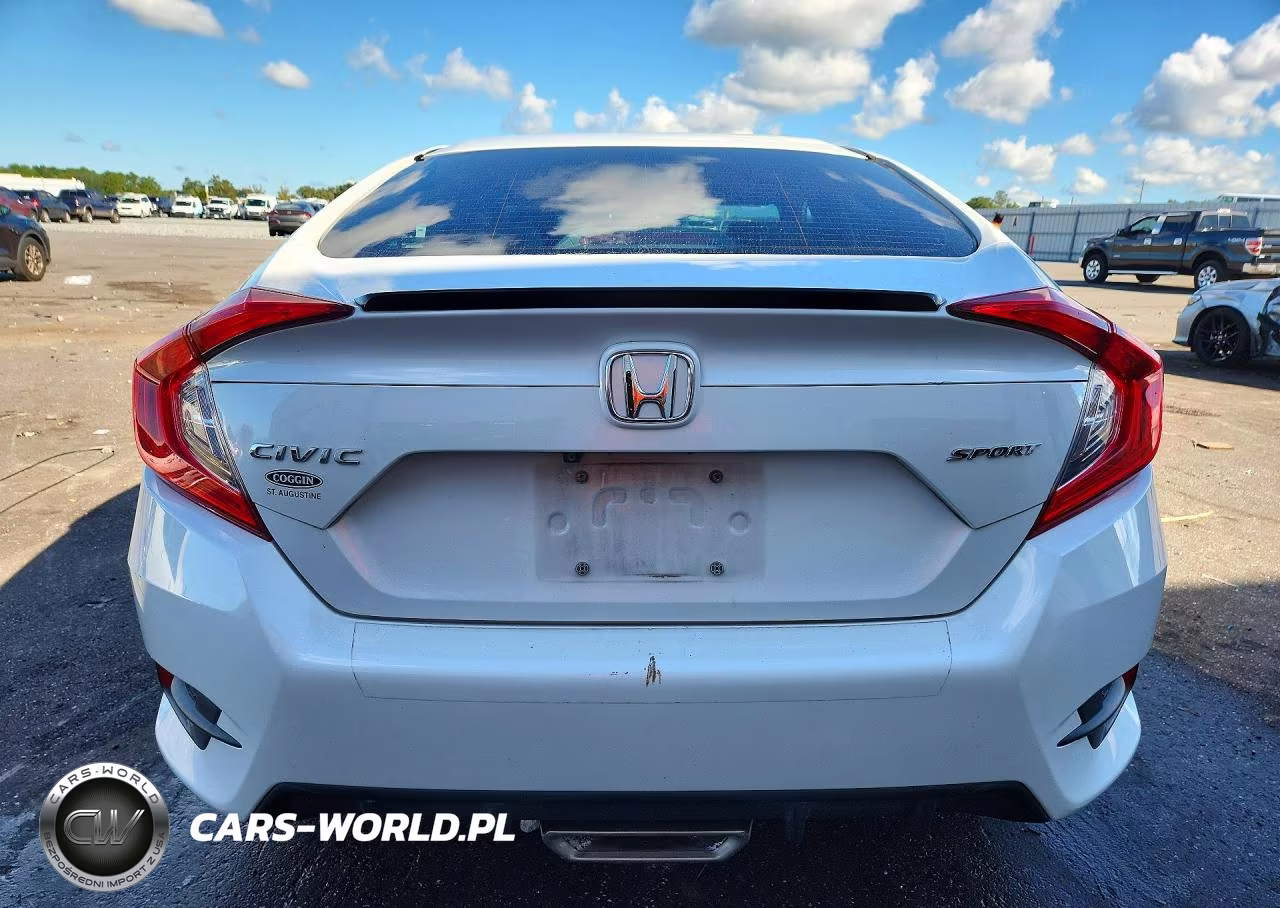 2019 Honda Civic Sport VIN:19XFC2F89KE007999 - 6