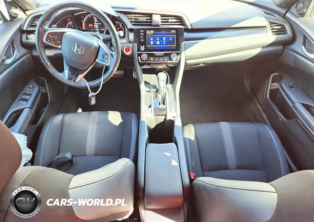2019 Honda Civic Sport VIN:19XFC2F89KE007999 - 8