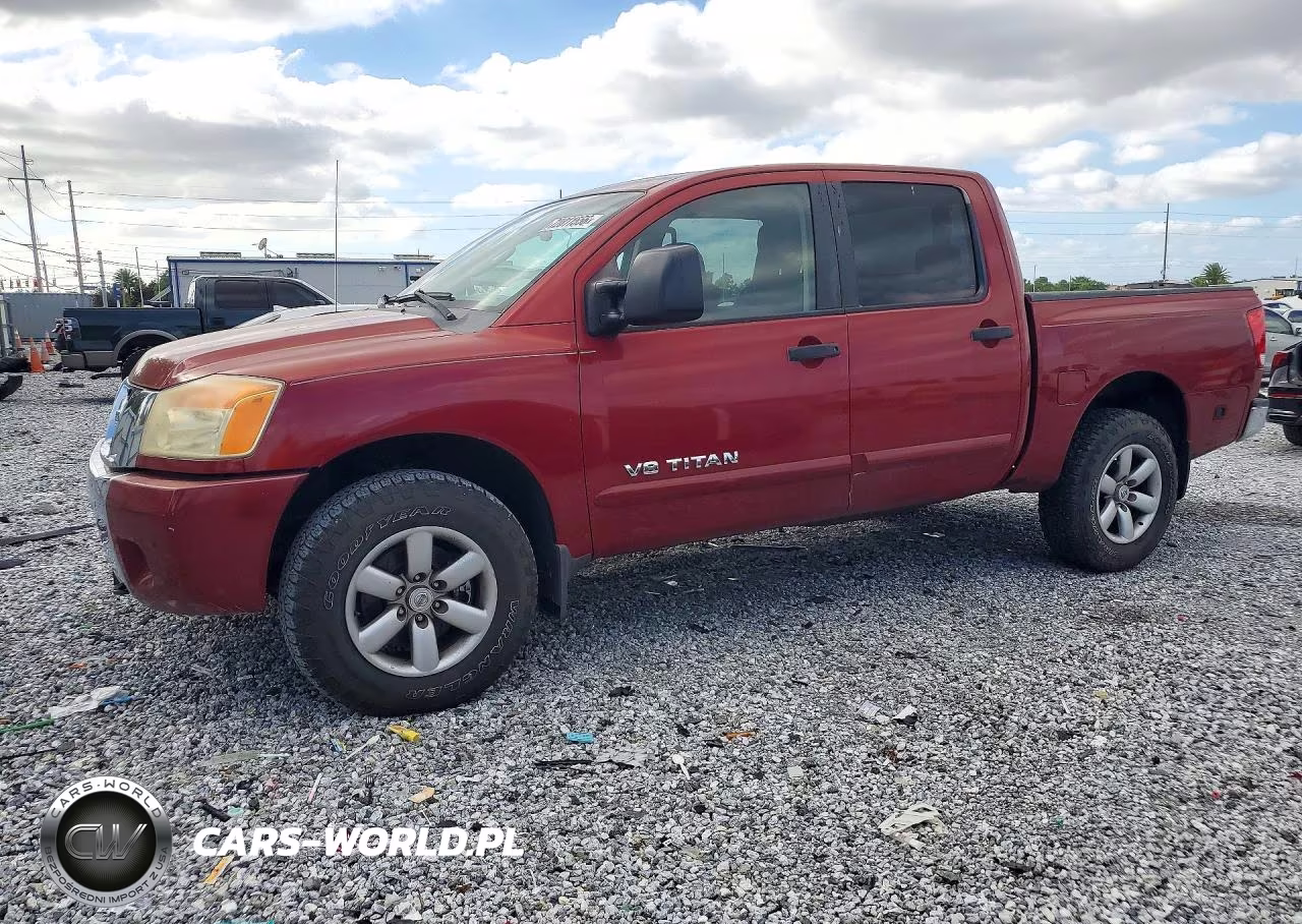 2008 Nissan Titan Xe Ffv VIN:1N6BA07C28N300639 - 1