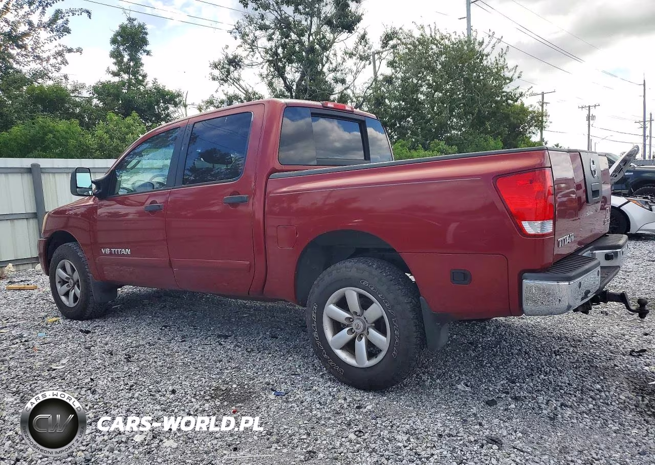 2008 Nissan Titan Xe Ffv VIN:1N6BA07C28N300639 - 2