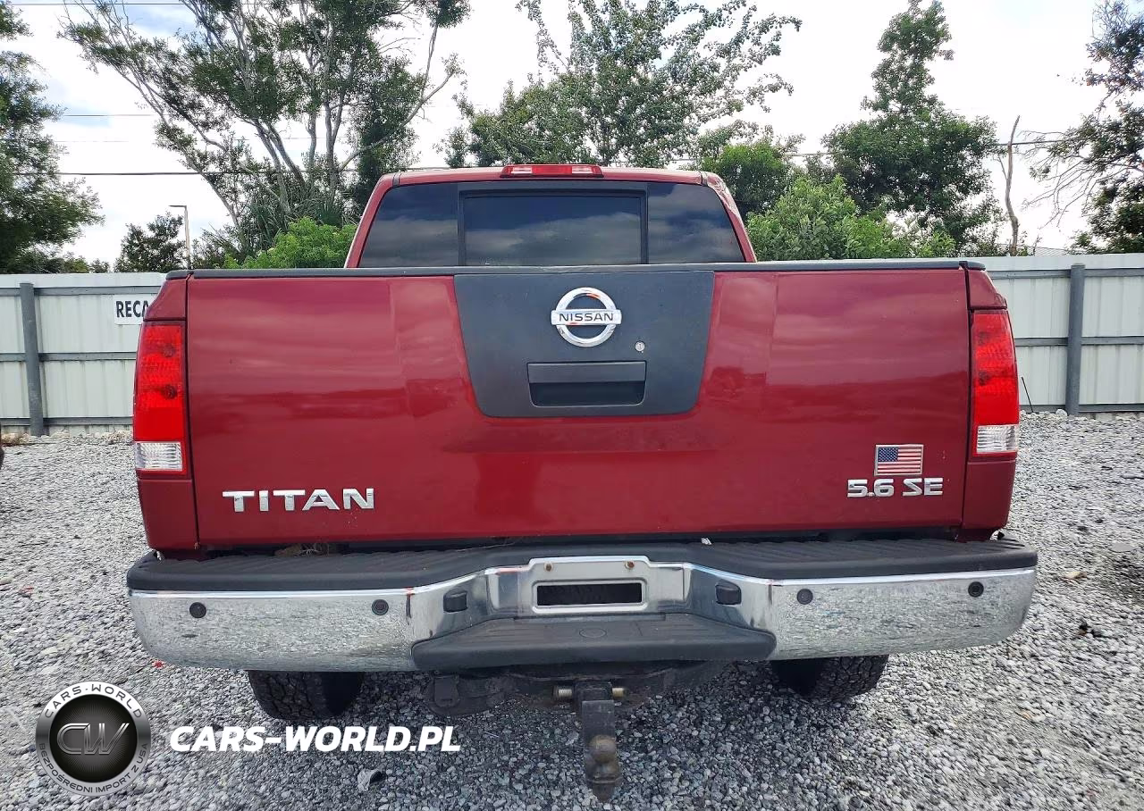 2008 Nissan Titan Xe Ffv VIN:1N6BA07C28N300639 - 6
