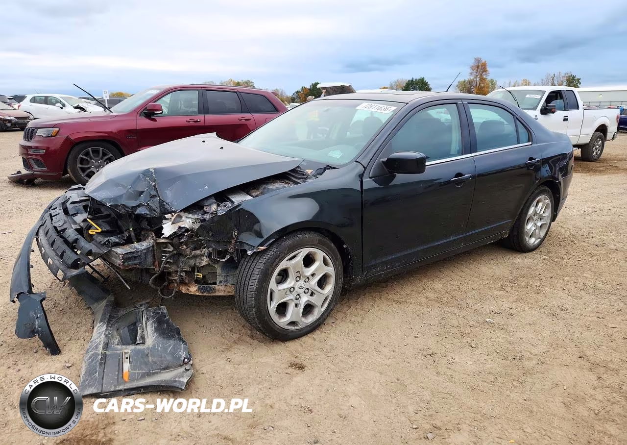 2010 Ford Fusion Se VIN:3FAHP0HA6AR337226 - 1