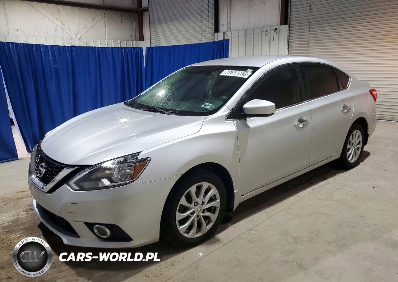 2018 Nissan Sentra Sv VIN:3N1AB7AP2JY229308 - 1