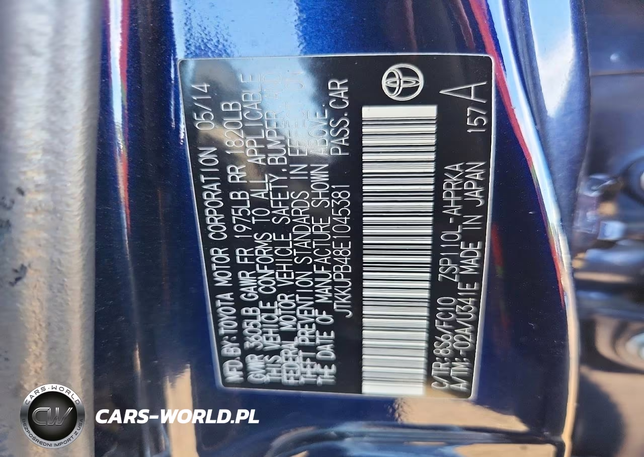 2014 Scion Xd VIN:JTKKUPB48E1045381 - 13