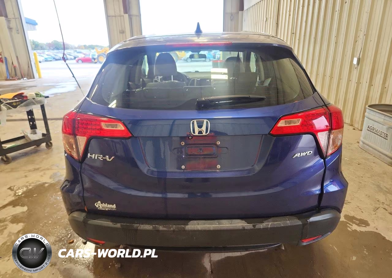 2016 Honda Hr-V Lx VIN:3CZRU6H39GM712926 - 6
