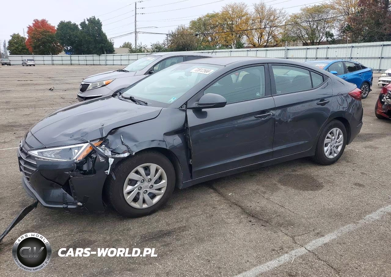 2020 Hyundai Elantra Se VIN:5NPD74LF5LH604378 - 1