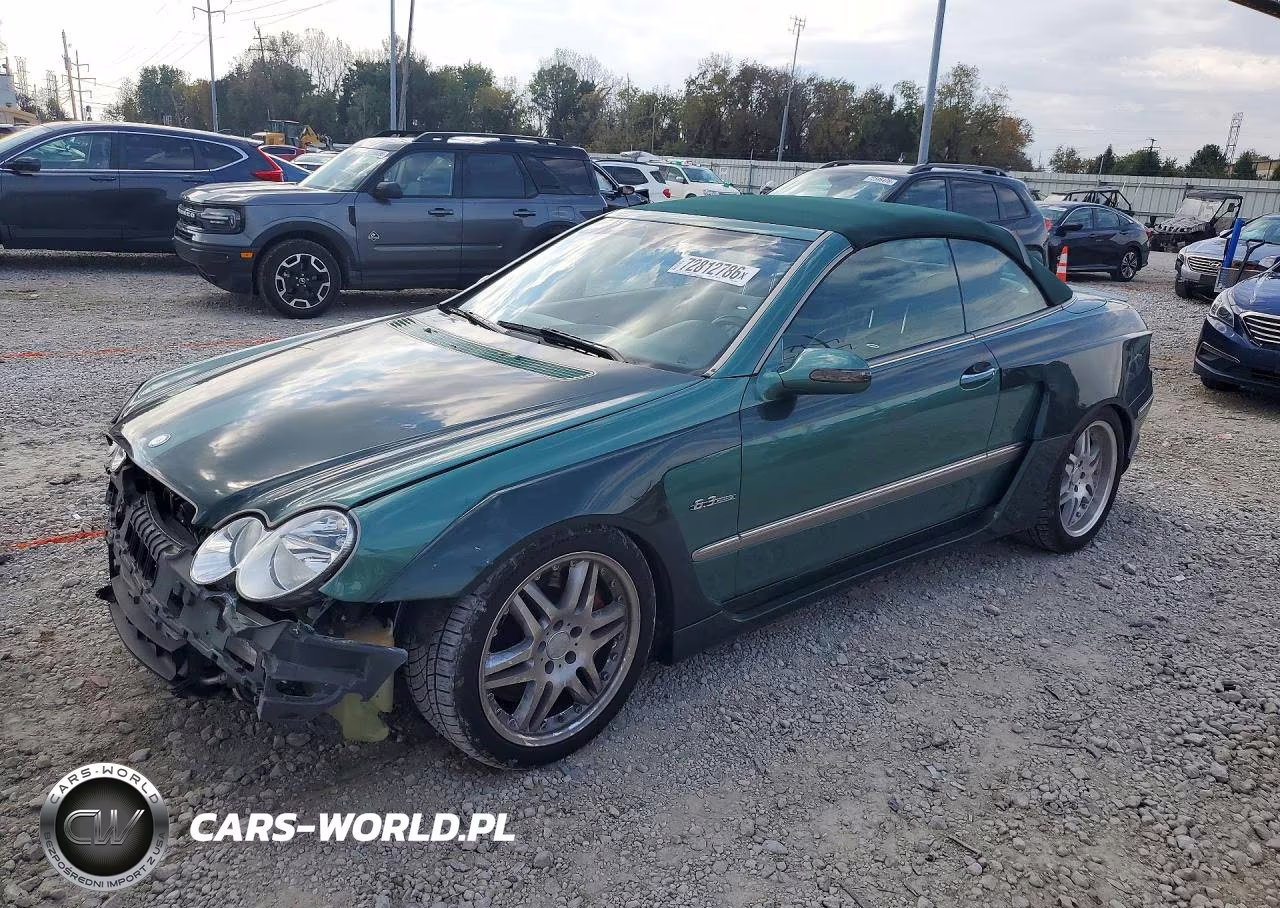 2007 Mercedes-Benz Clk 63 Amg VIN:WDBTK77G67T076073 - 1